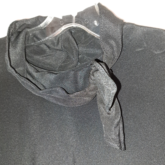 Silk oversized shirt dress - Picture 2 of 6